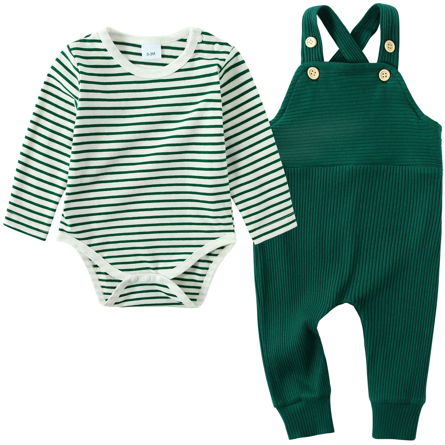 Stripe Romper Set
