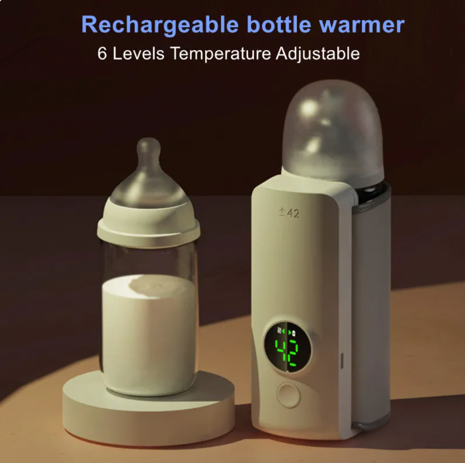 Chauffe-biberon portable sans fil