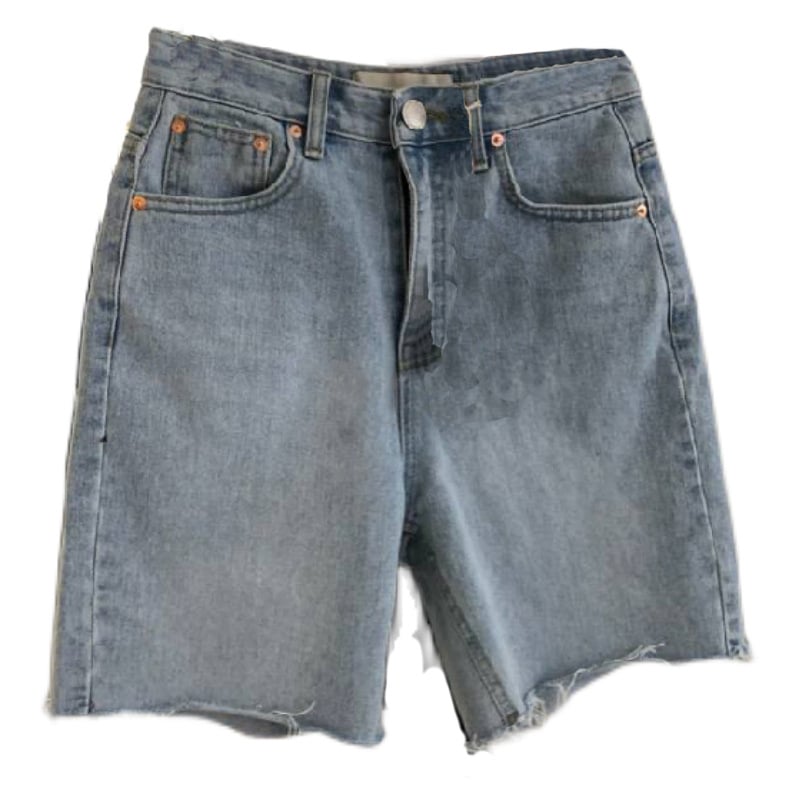 Loose Denim Shorts