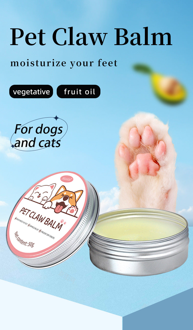 Crème de soin pattes et griffes pour chiens, 50g