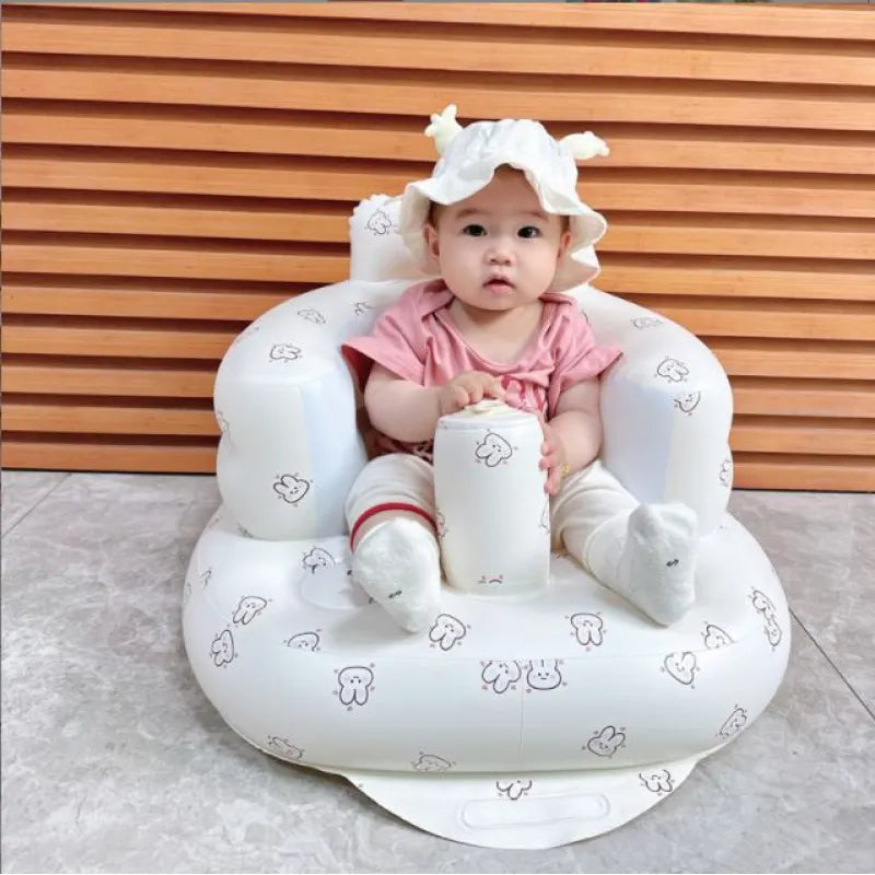 Fauteuil gonflable pour bébé pour manger et le bain
