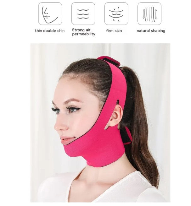 Bandeau visage double menton masséter
