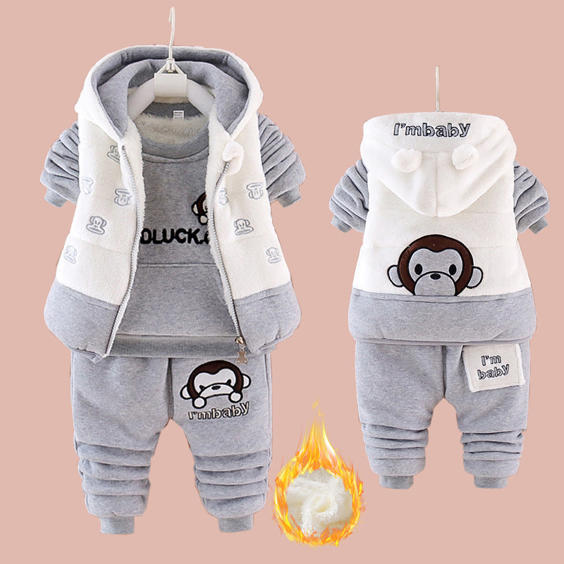 Cozy Kiddie Seasonal Outfit Trio