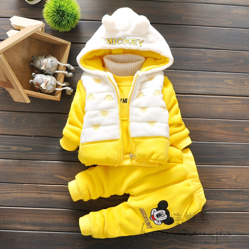 Cozy Kiddie Seasonal Outfit Trio