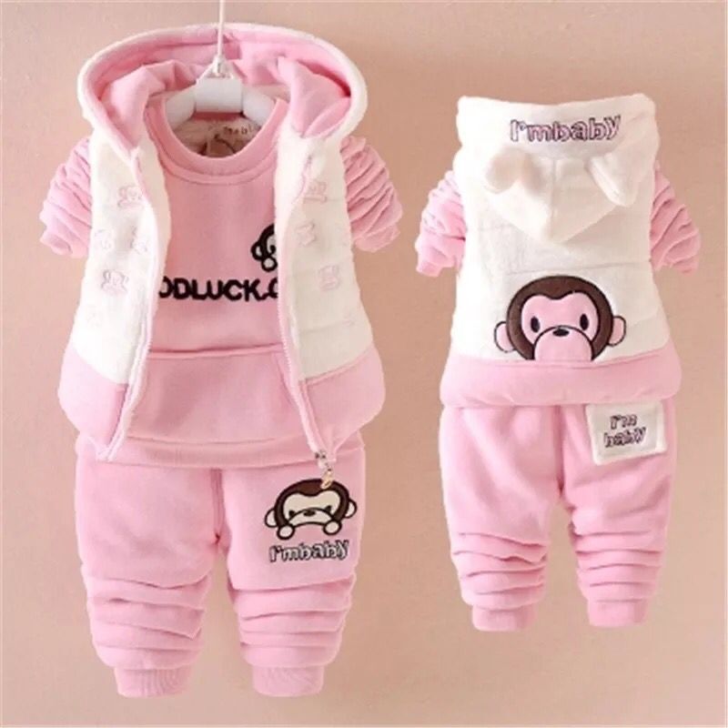 Cozy Kiddie Seasonal Outfit Trio