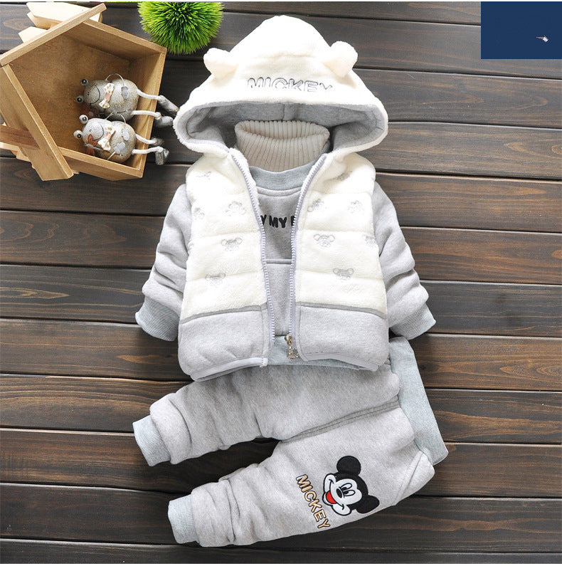 Cozy Kiddie Seasonal Outfit Trio