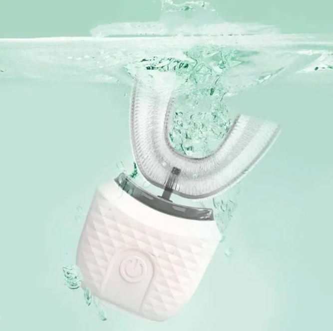 Brosse à dents électrique ultrasonique en forme de U