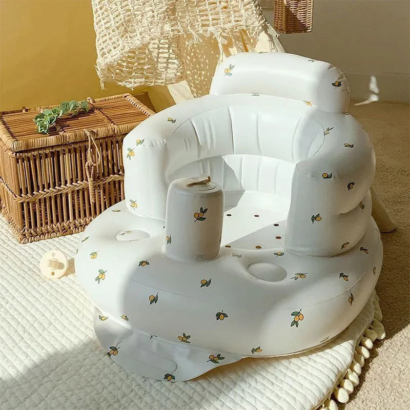 Fauteuil gonflable pour bébé pour manger et le bain