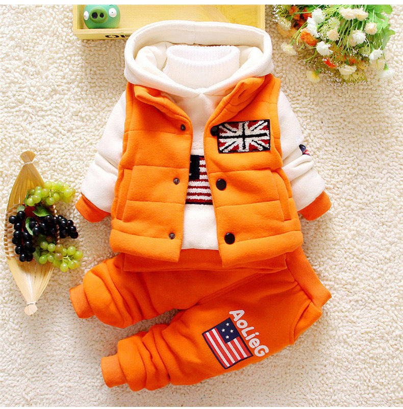 Cozy Kiddie Seasonal Outfit Trio
