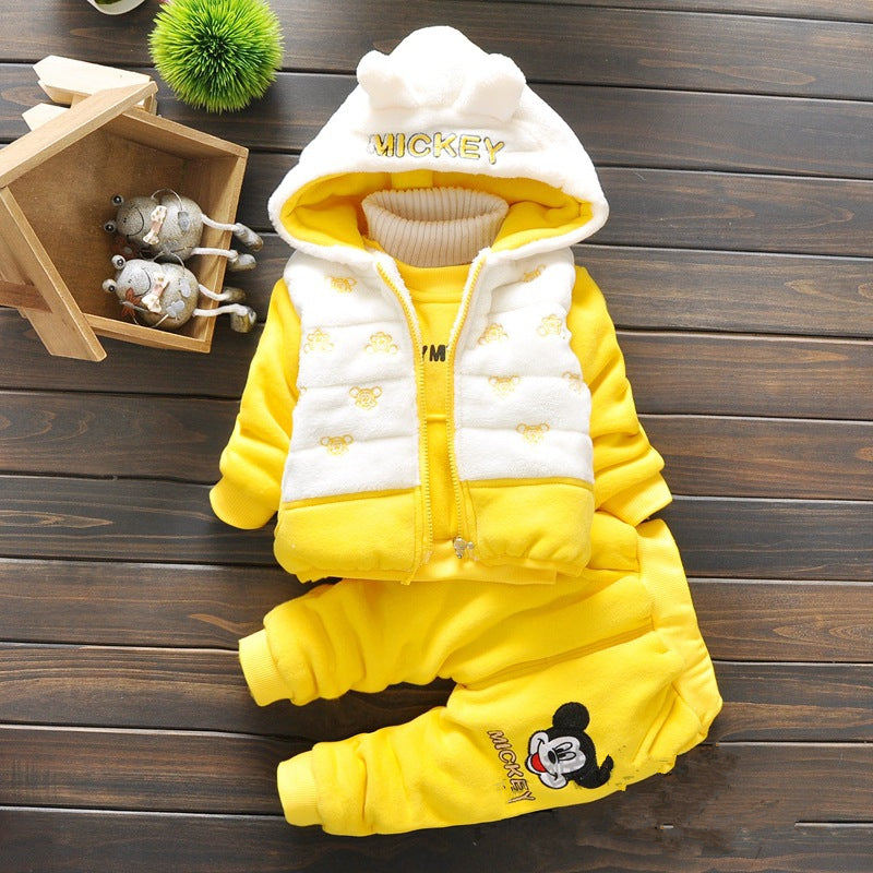 Cozy Kiddie Seasonal Outfit Trio