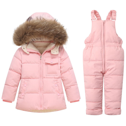 PinkiTots Winter Snowsuit Set