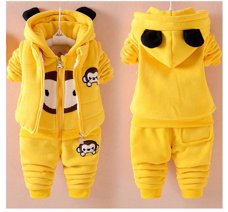 Cozy Kiddie Seasonal Outfit Trio