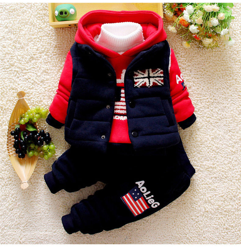 Cozy Kiddie Seasonal Outfit Trio