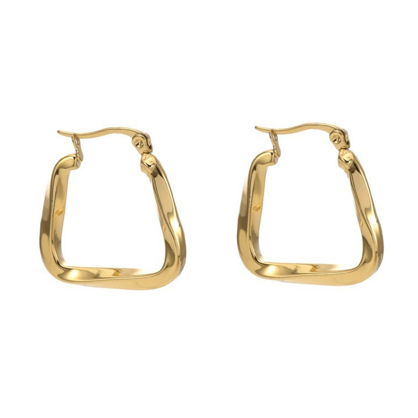 Gold Hoop Earrings