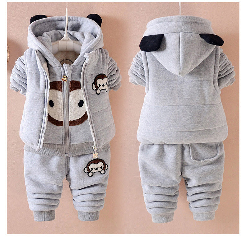 Cozy Kiddie Seasonal Outfit Trio