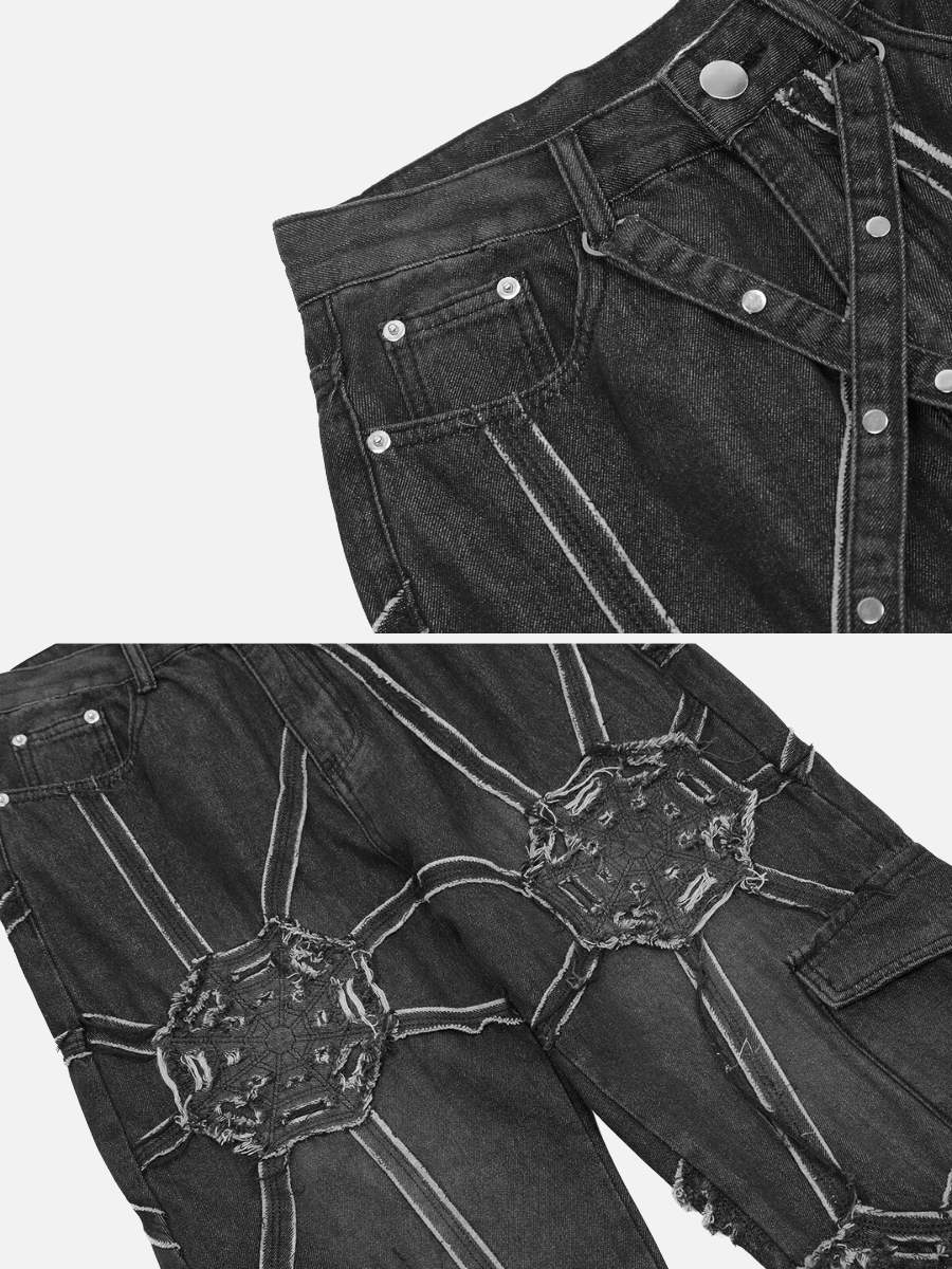 Pantalon en jean Spider