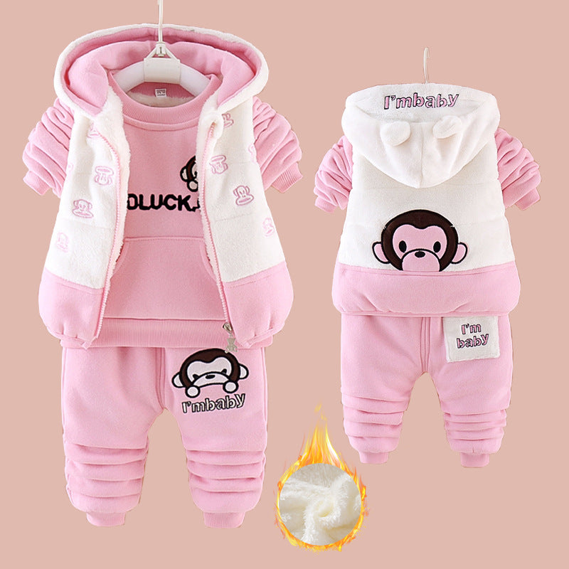 Cozy Kiddie Seasonal Outfit Trio