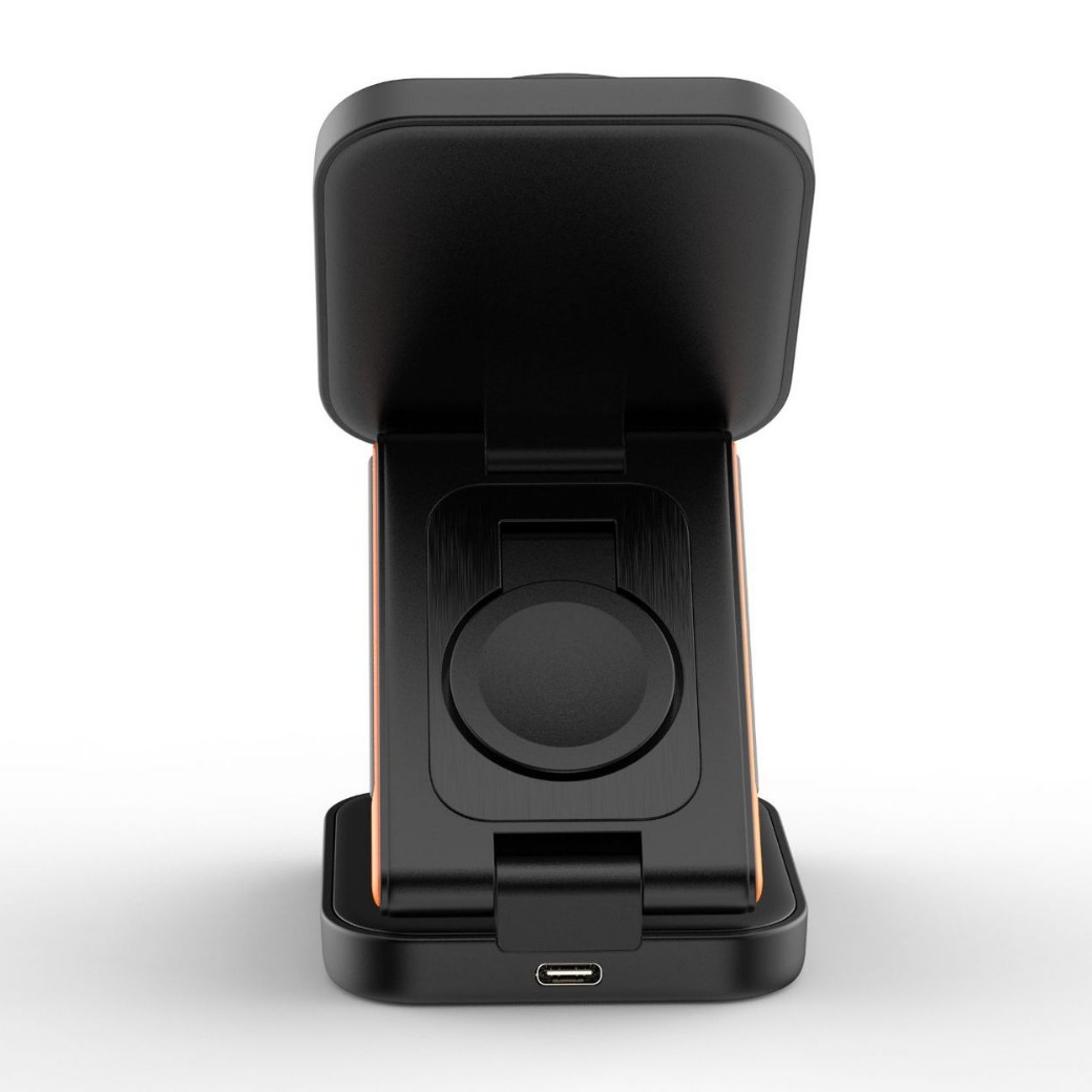 Chargeur sans fil pliable 3-en-1
