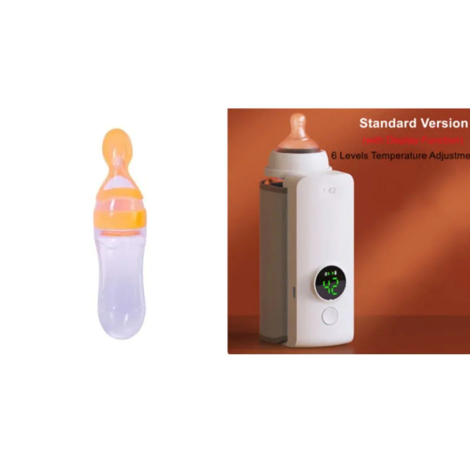 Chauffe-biberon portable sans fil