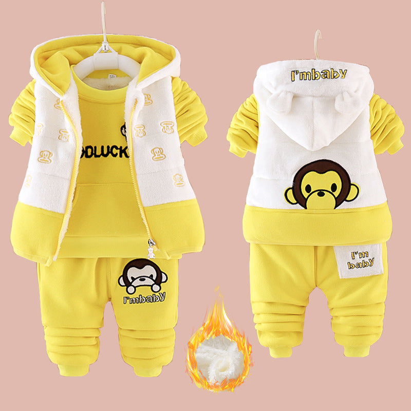 Cozy Kiddie Seasonal Outfit Trio