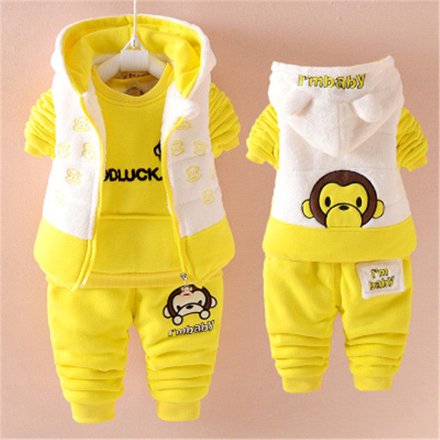 Cozy Kiddie Seasonal Outfit Trio