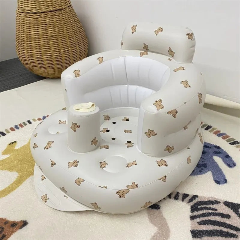 Fauteuil gonflable pour bébé pour manger et le bain