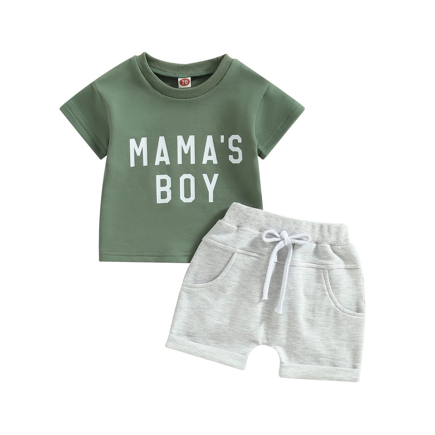 Mama's Boy Toddler Outfit (12-18 Months)