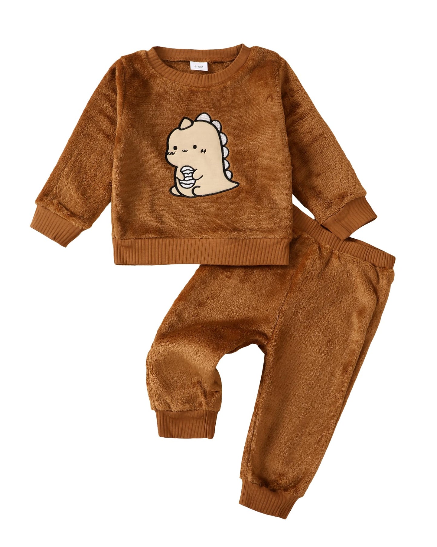 KIMI BEAR Toddler Boy Cozy Fall/Winter Outfit